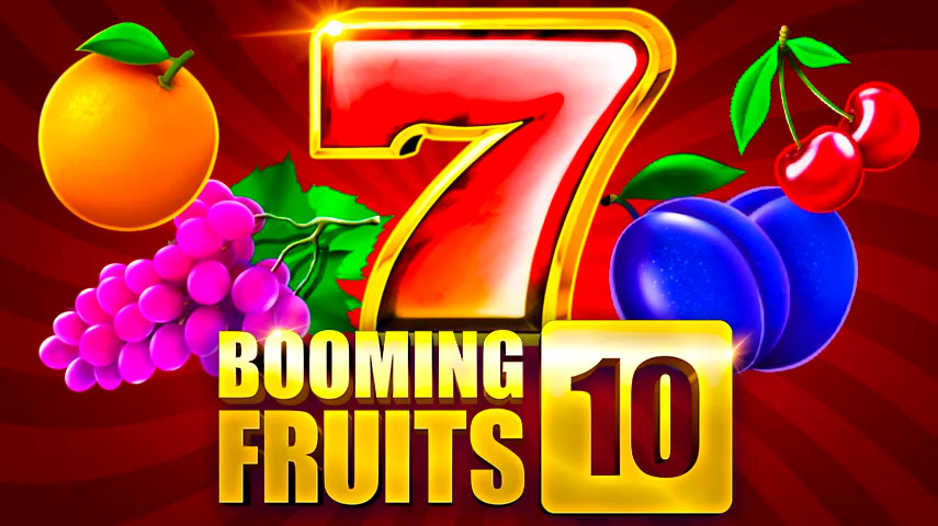 Booming Fruits 10 — Slots by 1spin4win