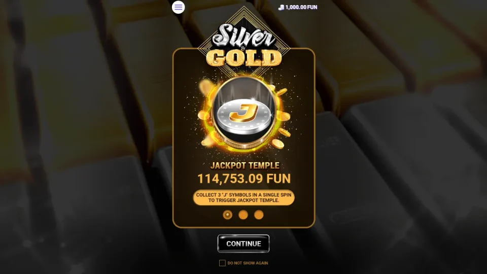 Silver and Gold — Fast games by 7777 gaming