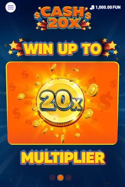 Cash 20X — Fast games by 7777 gaming