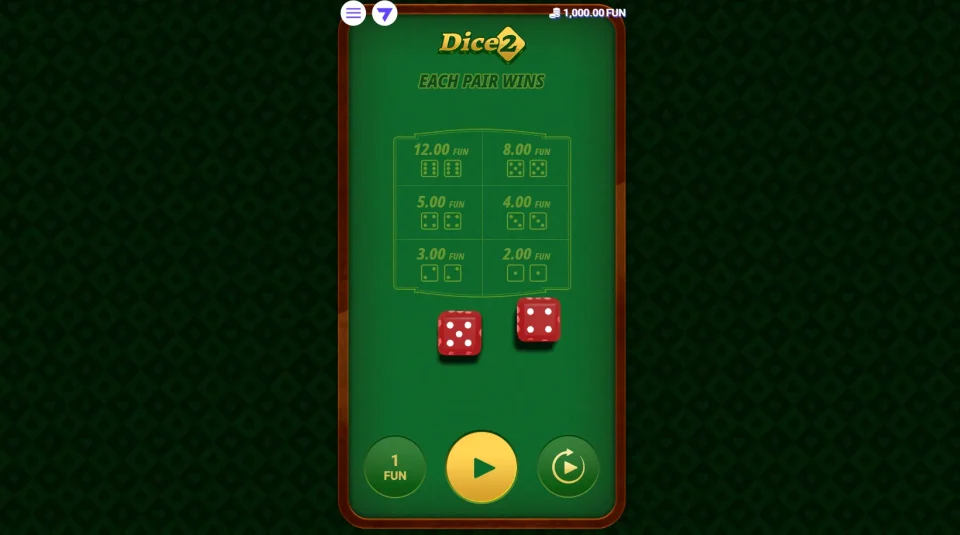 Dice 2 — Table Games by 7777 gaming