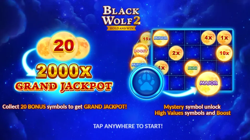 Black Wolf 2 — Slots by 3 Oaks Gaming