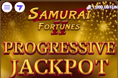Samurai Fortunes II — Slots by 7777 gaming