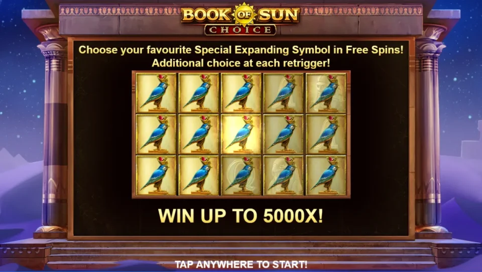 Book of Sun Choice — Slots by 3 Oaks Gaming