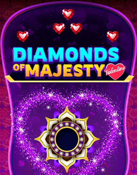 Diamonds of Majesty Valentine — slot by 7777 gaming