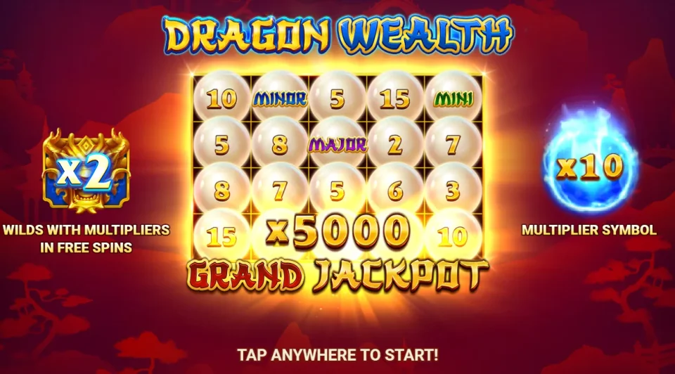 Dragon Wealth — Slots by 3 Oaks Gaming