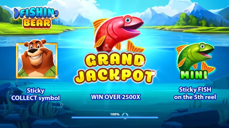 Fishin’ Bear — Slots by 3 Oaks Gaming