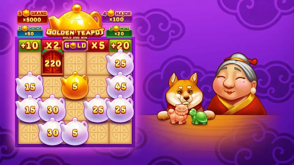 Golden Teapot — Slots by 3 Oaks Gaming