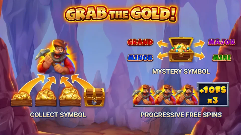 Grab The Gold! — Slots by 3 Oaks Gaming