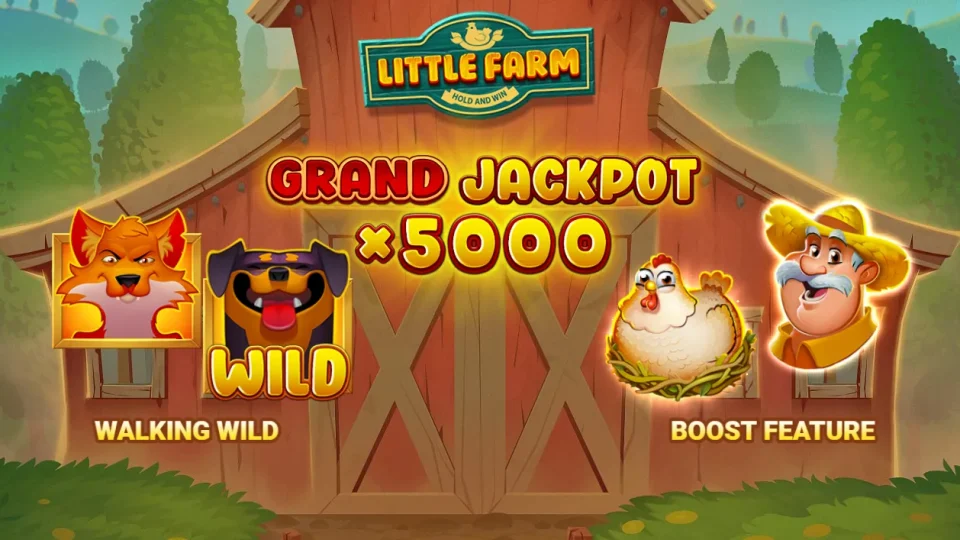 Little Farm — Slots by 3 Oaks Gaming
