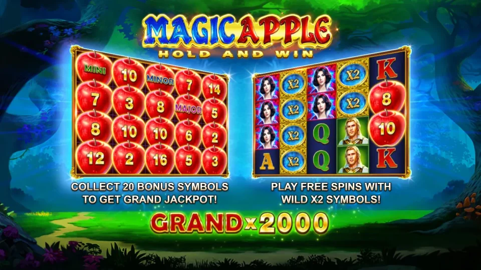 Magic Apple Hold and Win — Slots by 3 Oaks Gaming
