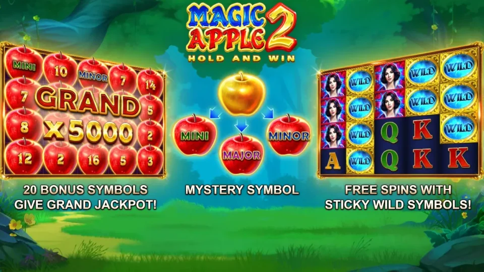 Magic Apple 2 — Slots by 3 Oaks Gaming