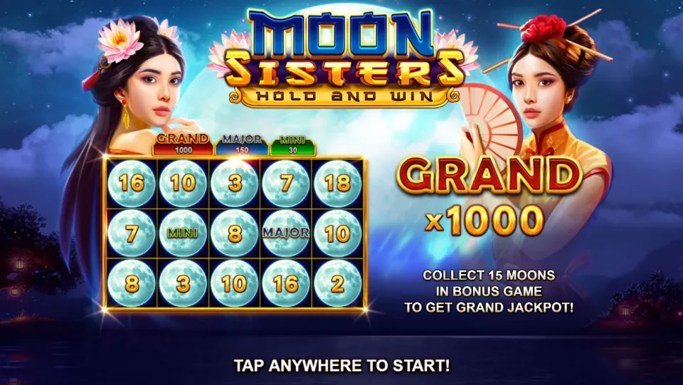 Moon Sisters — Slots by 3 Oaks Gaming