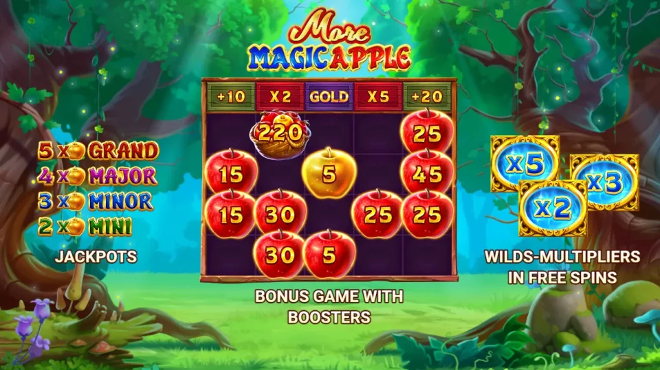 More Magic Apple — Slots by 3 Oaks Gaming