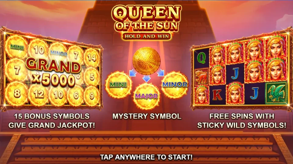 Queen of the Sun — Slots by 3 Oaks Gaming