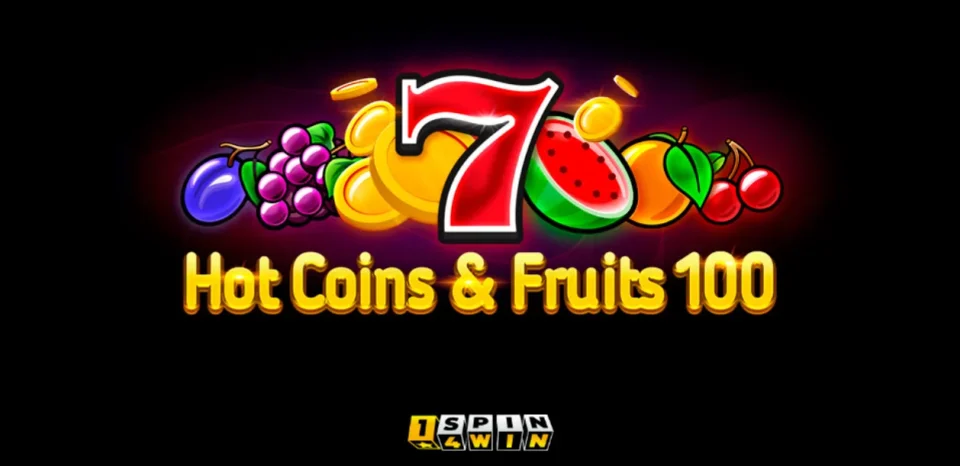 Hot Coins & Fruits 100 — Slots by 1spin4win