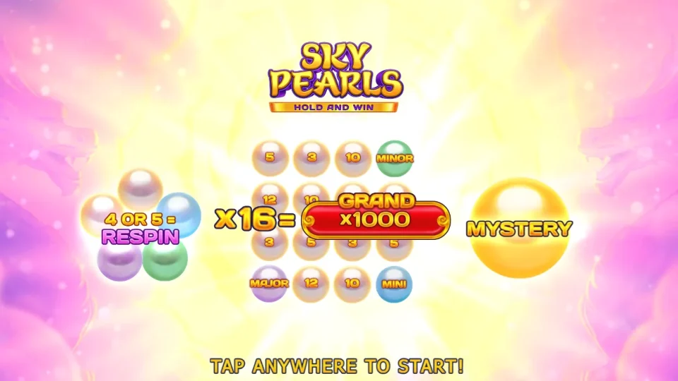 Sky Pearls — Slots by 3 Oaks Gaming