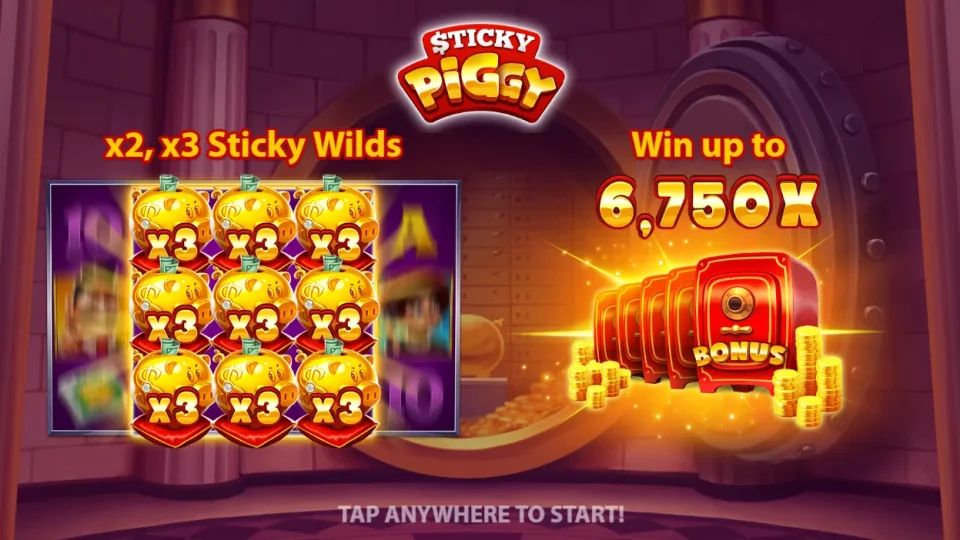 Sticky Piggy — Slots by 3 Oaks Gaming