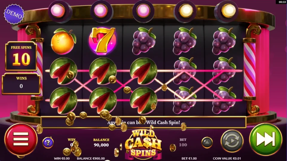 Wild Cash Spins — screenshot 1