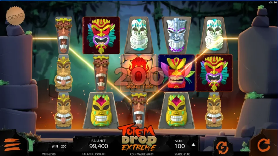 Totem Drop Extreme — screenshot 1