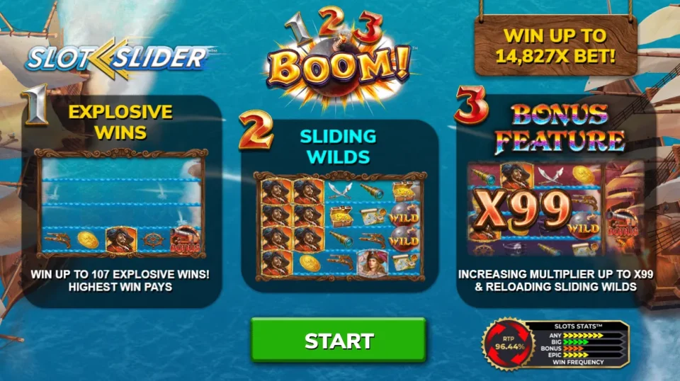 123 Boom! — Slots by 4ThePlayer