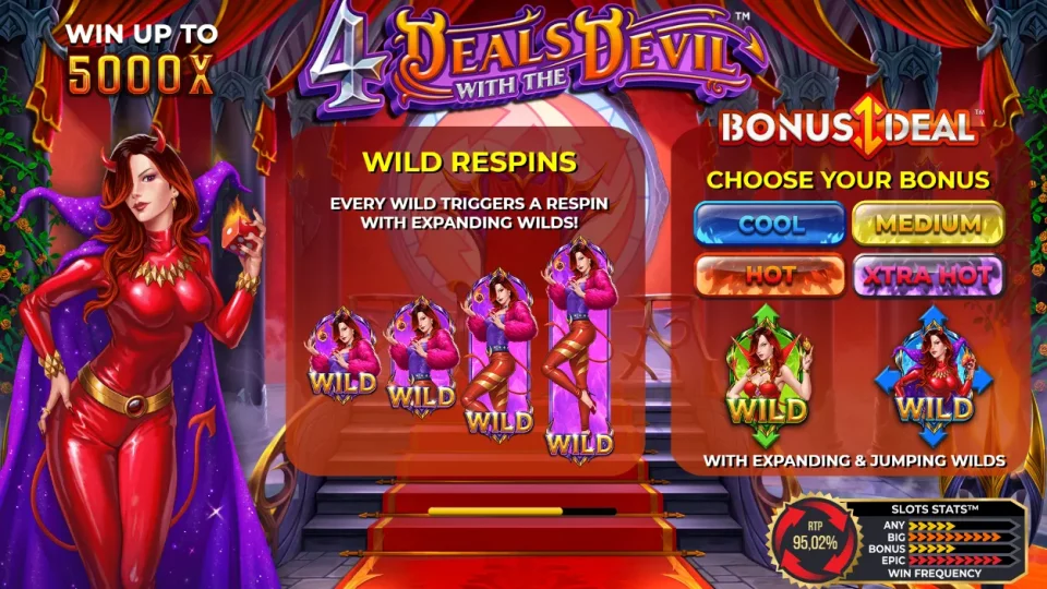 4 Deals With The Devil — Slots by 4ThePlayer