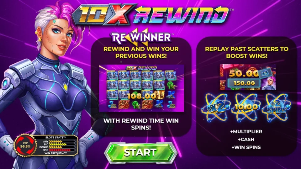 10x Rewind — Slots by 4ThePlayer