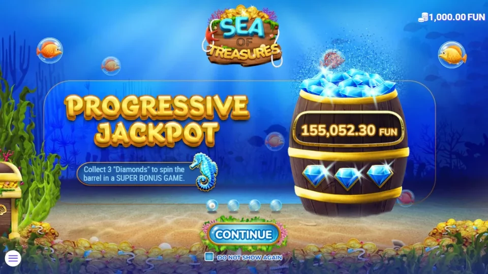Sea of Treasures — Slots by 7777 gaming