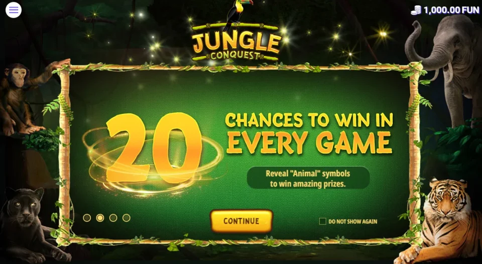 Jungle Conquest — Slots by 7777 gaming