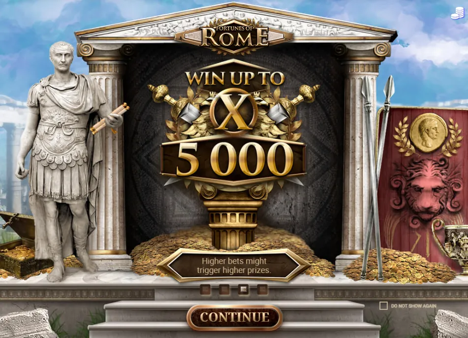 Fortunes of Rome — Slots by 7777 gaming