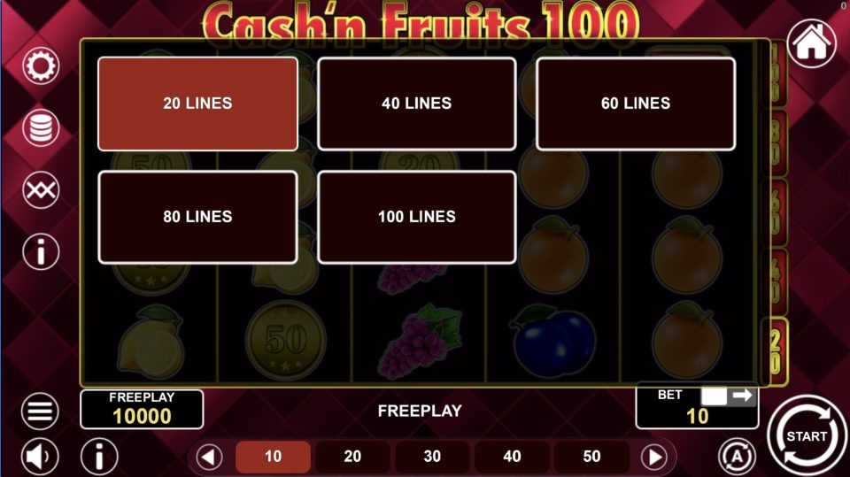 Cash’n Fruits 100 — screenshot 1