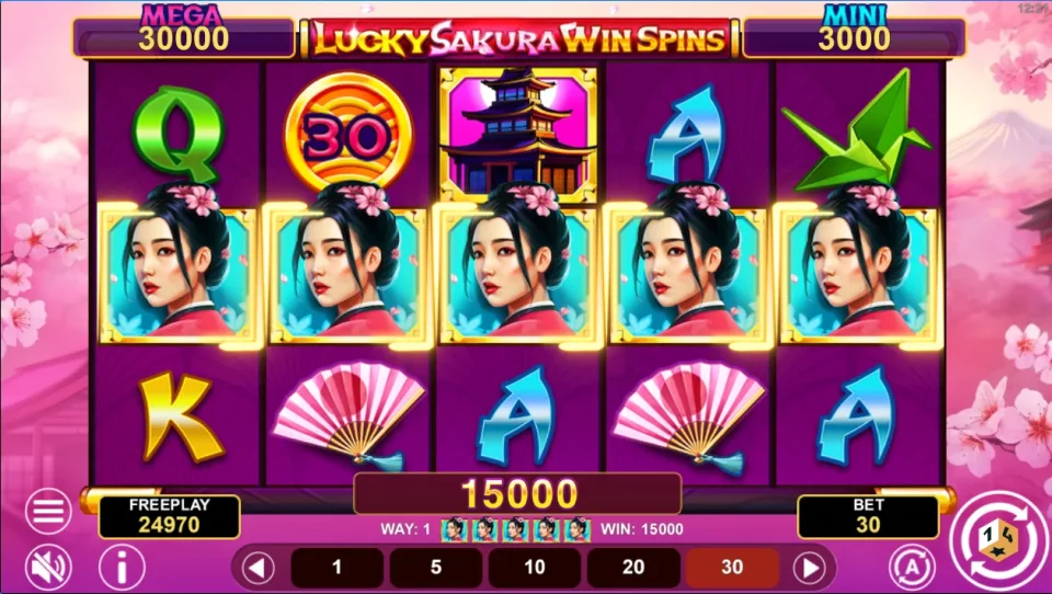 Lucky Sakura Win Spins — screenshot 7