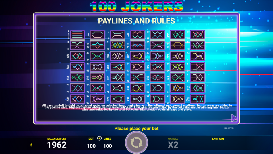 100 Jokers — screenshot 1