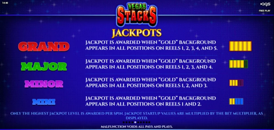 Vegas Stacks — screenshot 2