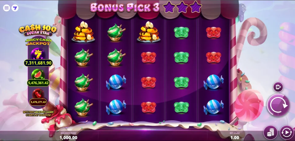 Cash 100 Sugar Star — screenshot 2