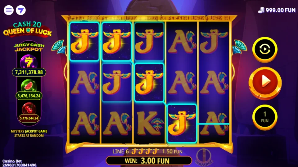 Cash 20 Queen of Luck — screenshot 1