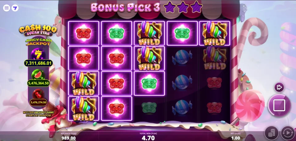 Cash 100 Sugar Star — screenshot 3