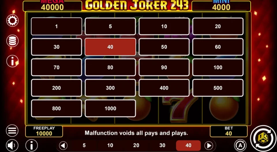 Golden Joker 243 — screenshot 1