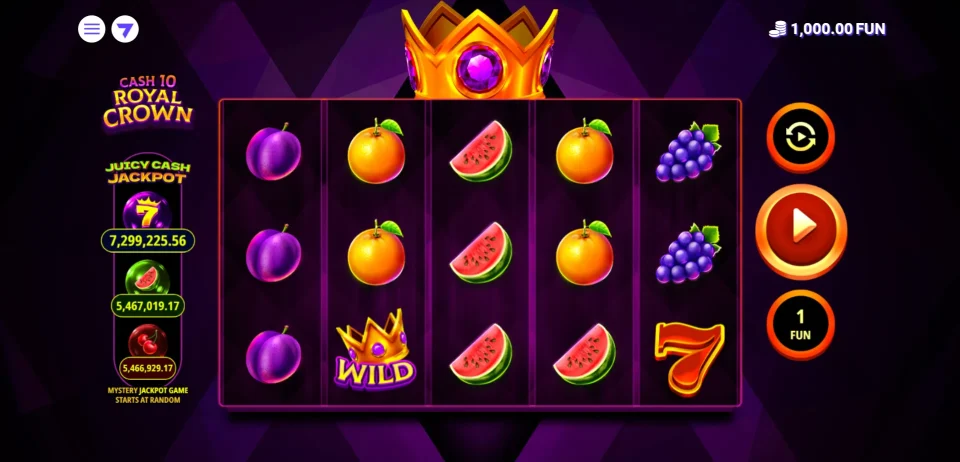Cash 10 Royal Crown — screenshot 1