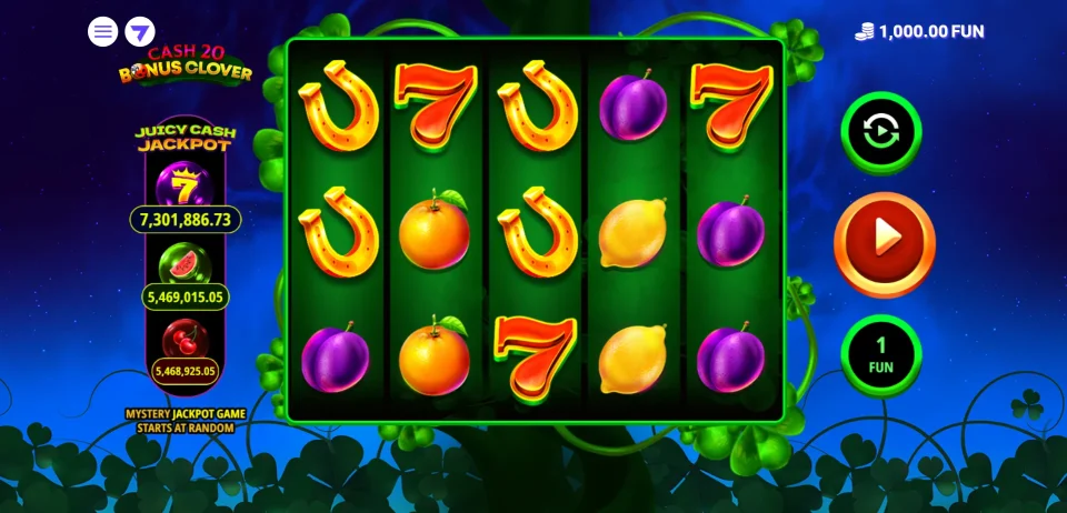 Cash 20 Bonus Clover — screenshot 1