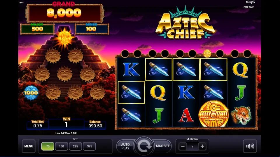 Aztec Chief — screenshot 2