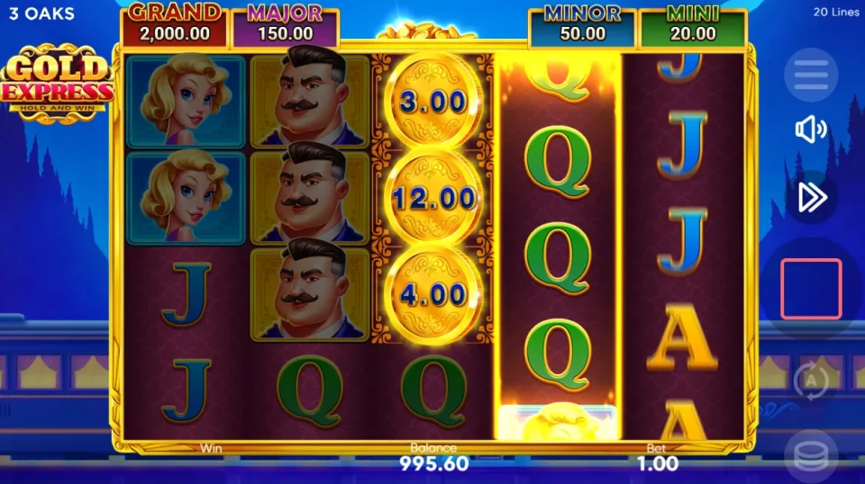 Gold Express Hold and Win — screenshot 1