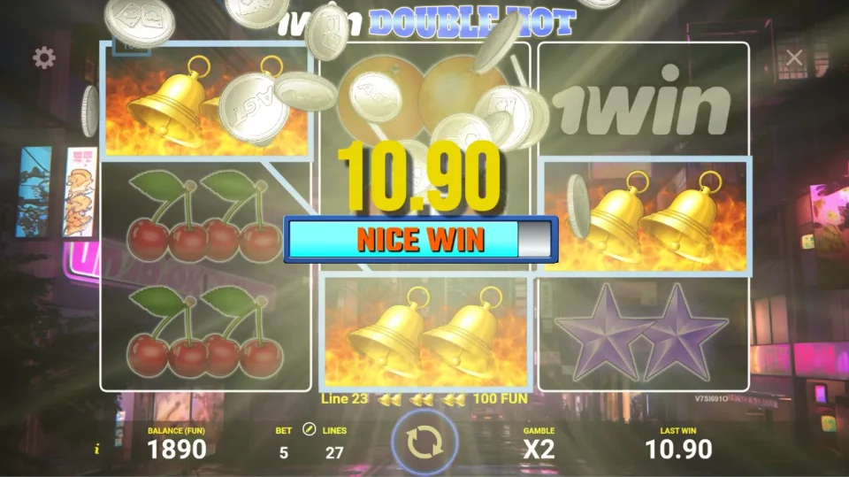 1win Double Hot — screenshot 2