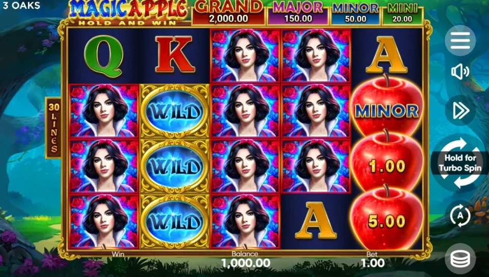 Magic Apple Hold and Win — screenshot 1