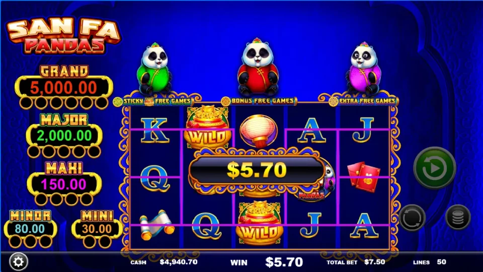 San Fa Pandas — screenshot 2
