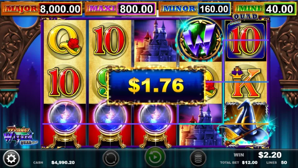 Wonder Wizard Quad Shot — screenshot 1