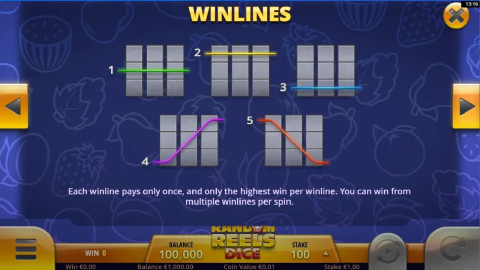 Random Reels Dice — screenshot 2
