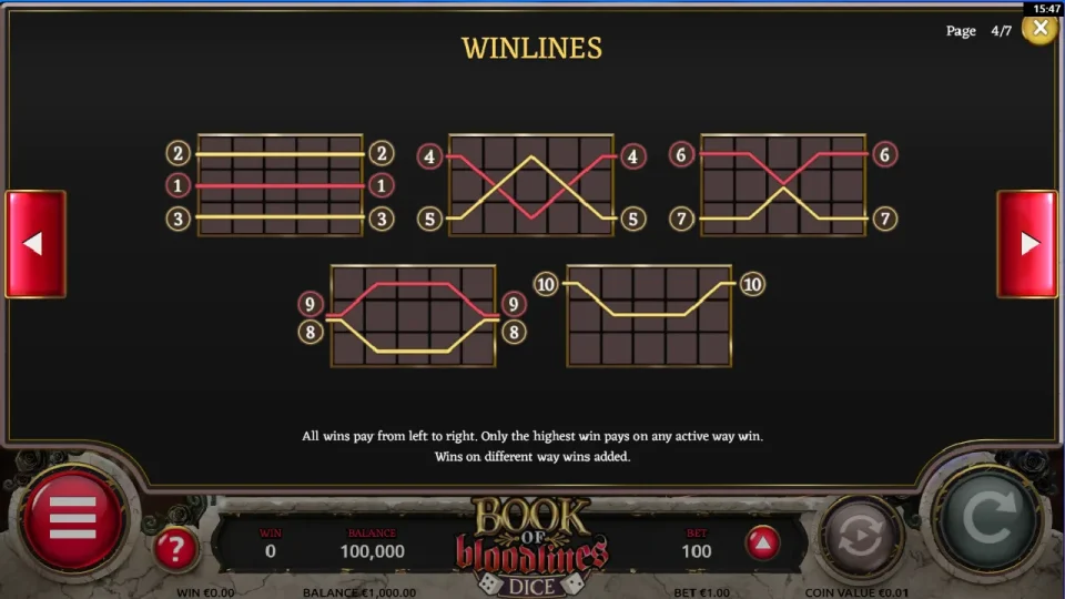 Book of Bloodlines Dice — screenshot 3