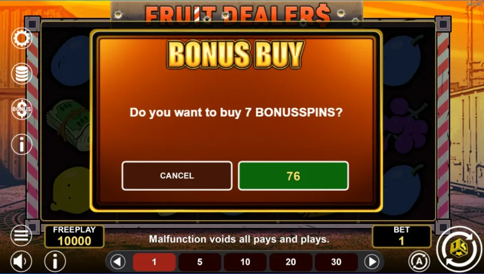 Fruit Dealers Slot — screenshot 1