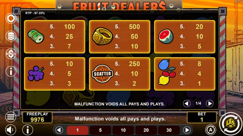Fruit Dealers Slot — screenshot 5