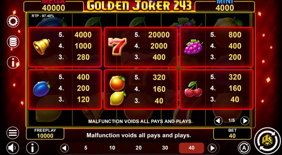 Golden Joker 243 — screenshot 2
